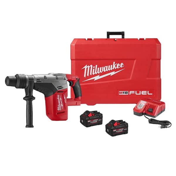 M18 FUEL 18V Lithium-Ion Brushless Cordless 1-9/16 in. SDS-Max Rotary Hammer Kit w/ Two 8.0Ah Batteries & Hard Case