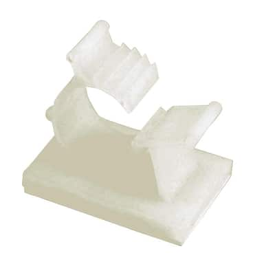 Gardner Bender 3/8 x 1/4 in. One Hole Plastic Cable Clamp (18-Pack) PPC ...