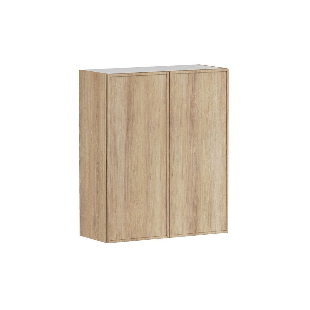 Designer Series Renly 30 in. W x 12 in. D x 36 in. H Assembled Slim Shaker Wall Kitchen Cabinet in Sandstone price history on PriceWatchPro