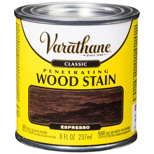 Varathane 8 oz. Espresso Classic Wood Interior Stain 339743 - The Home Depot