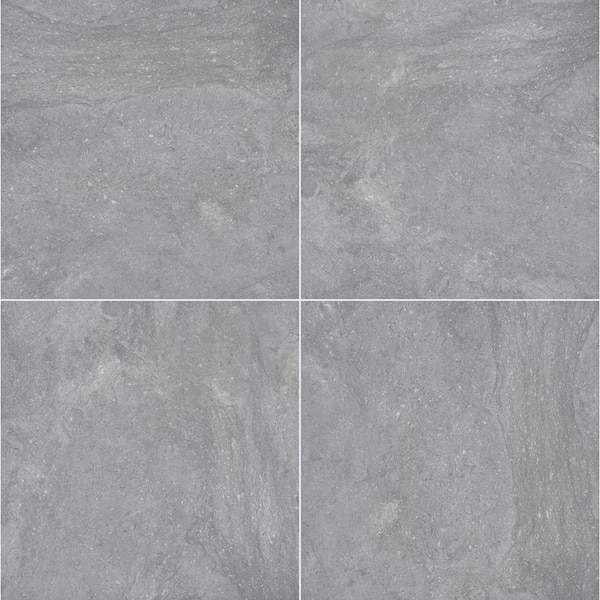 Bluestone Natural Cleft 24 in. x 24 in. x 0.75 in. Stone Look Porcelain  Paver