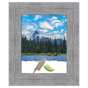 Bark Rustic Grey Picture Frame Opening Size 11x14 in.