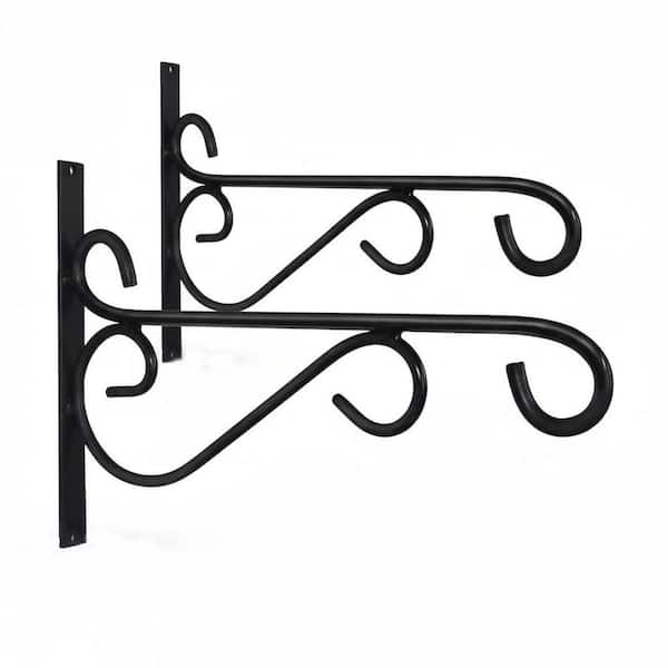 2pcs 12 in. Heavy Duty Alloy Steel Wall Mount Hanging Plant Brackets