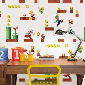 Mario Peel and Stick Wallpaper (Covers 28.29 sq. ft.)