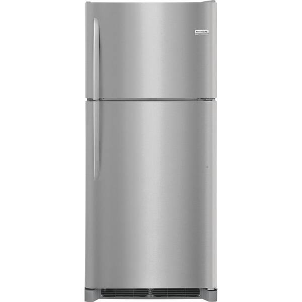 Frigidaire 20 cu. ft. Top Freezer Refrigerator in Smudge Proof Stainless Steel