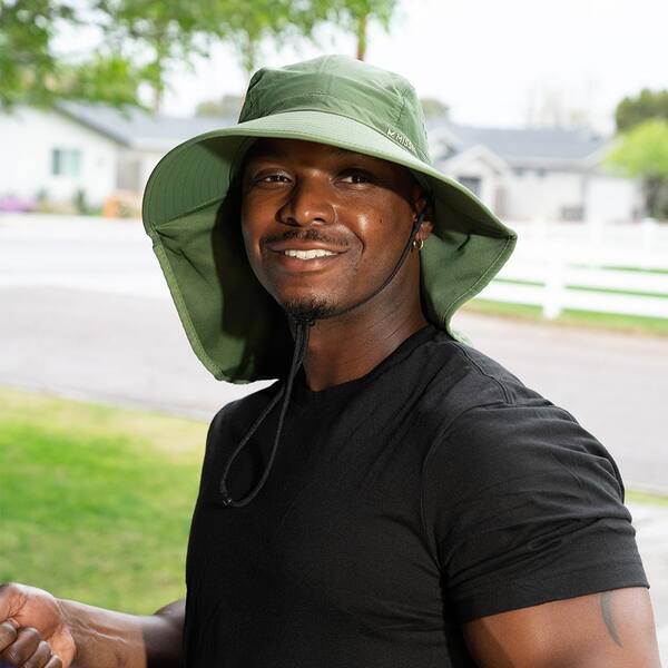 Mission Sun Defender Hat Bronze Green 109529 - The Home Depot display picture 3