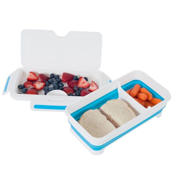 Classic Cuisine Rectangular Expandable Lunch Box with Dividers 82