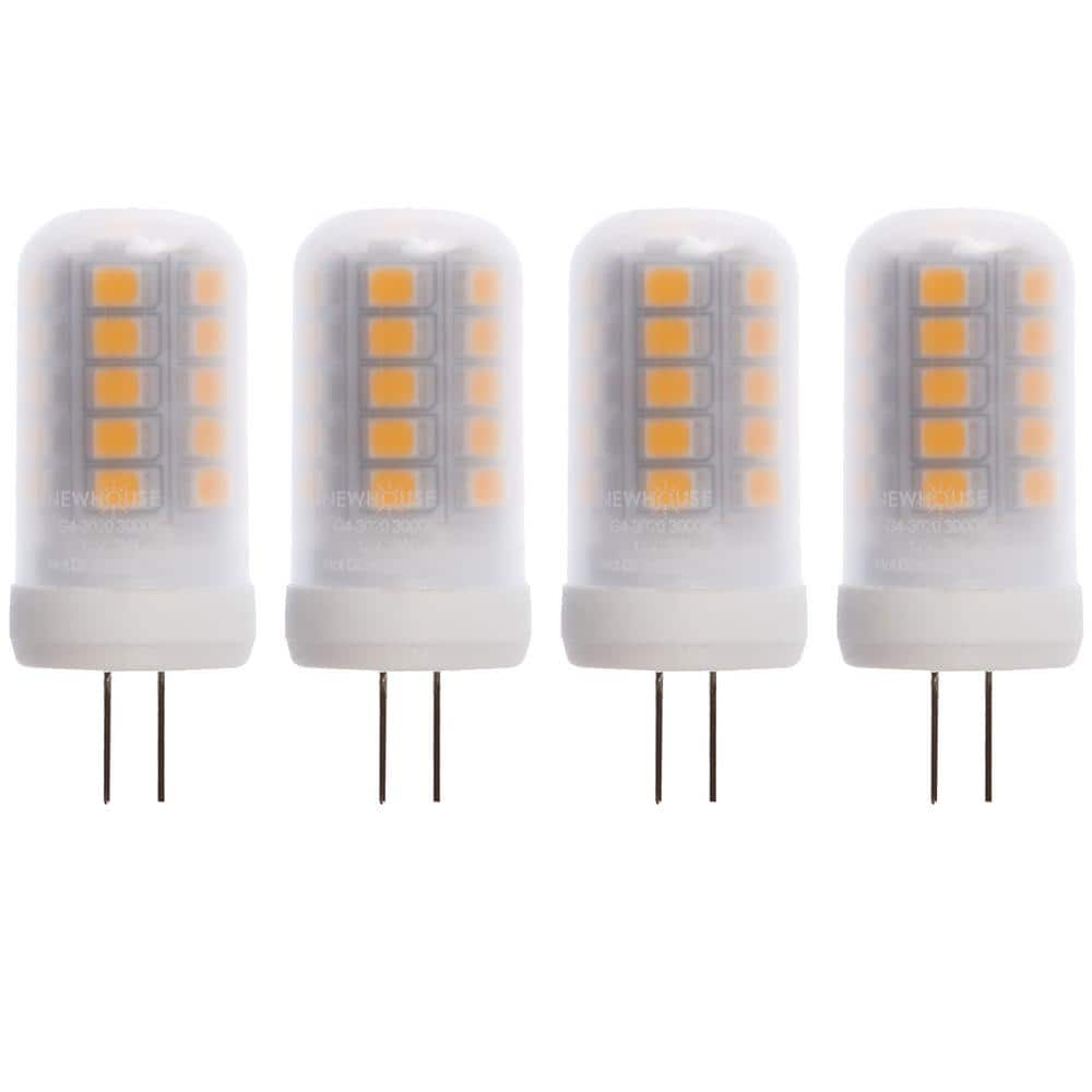Newhouse Lighting 20-Watt Equivalent G4 LED Bulb Halogen Replacement Light  Bulb, Bi-Pin, Non-Dimmable (4-Pack) G4-3020-4 - The Home Depot