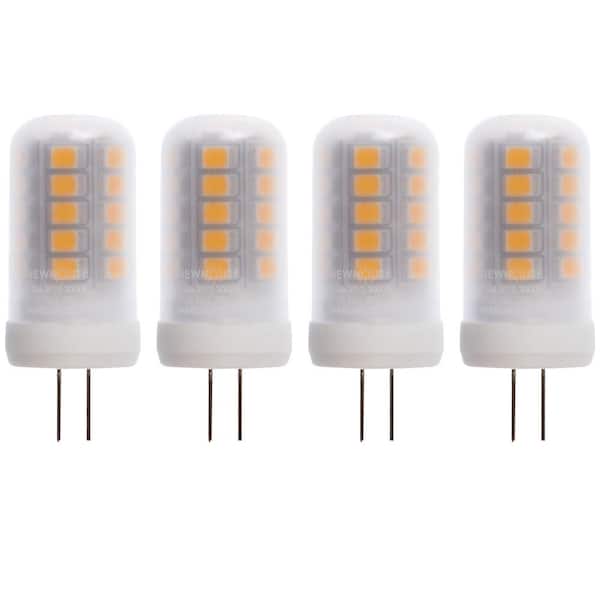 Newhouse Lighting 20-Watt Equivalent G4 LED Bulb Halogen Replacement Light Bulb, Bi-Pin, Non-Dimmable (4-Pack) G4-3020-4 - The Home