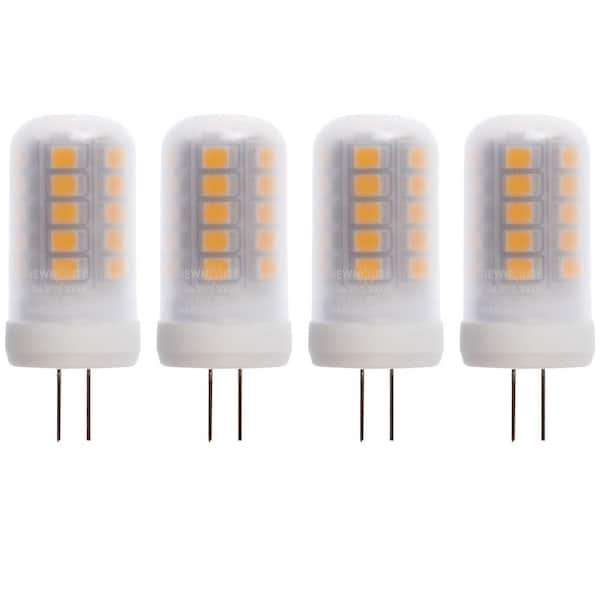 Newhouse Lighting 20-Watt Equivalent G4 LED Bulb Halogen Replacement Light  Bulb, Bi-Pin, Non-Dimmable (4-Pack) G4-3020-4 - The Home Depot