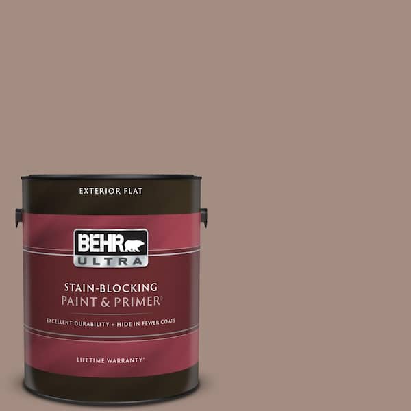 BEHR ULTRA 1 gal. #770B-5 Country Club Flat Exterior Paint & Primer