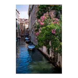 Venice Canal Gate by Colossal Images Canvas Wall Art 36 in. x 27 in.