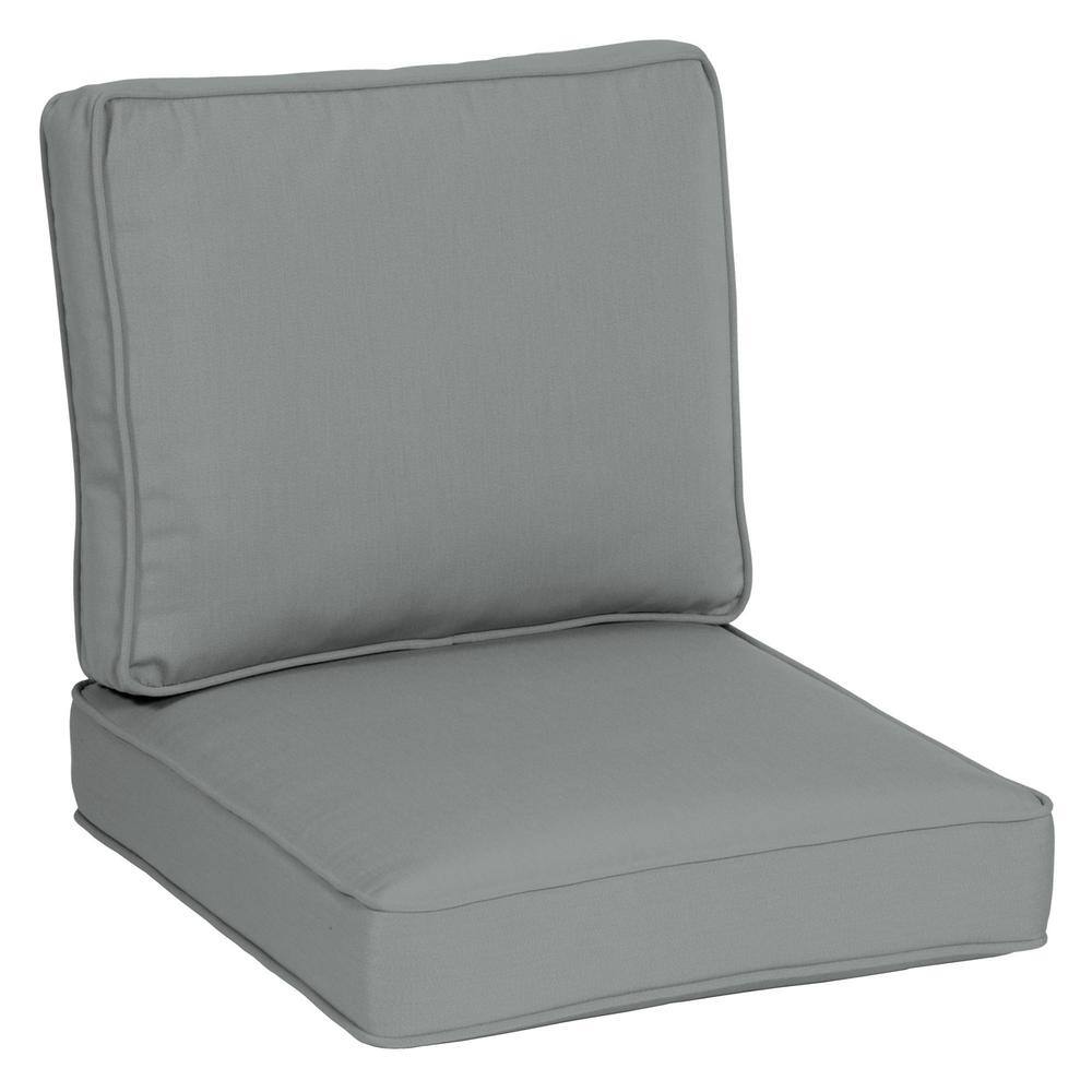 ARDEN SELECTIONS Oasis 24 in. x 26 in. Plush 2Piece Deep Seating