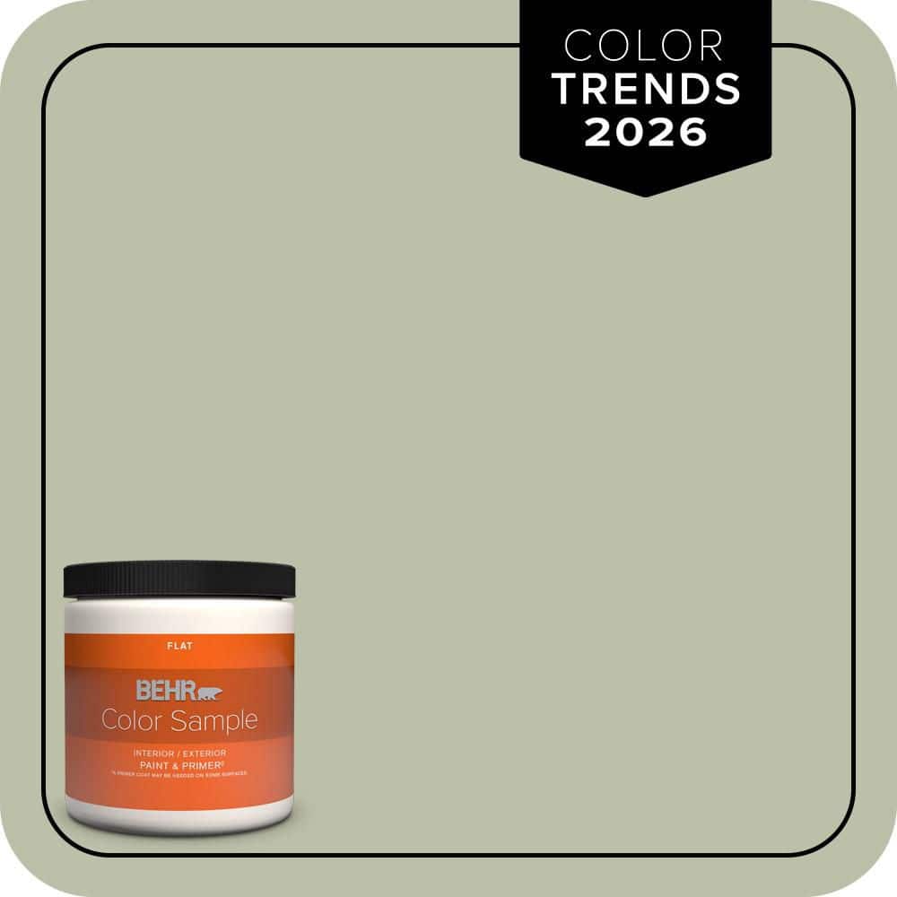 8 oz. #S380-3 Urban Nature Flat Interior/Exterior Paint & Primer Color Sample price history on PriceWatchPro