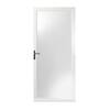 Andersen 3000 Series 36 in. x 80 in. White Left-Hand Full View Interchangeable Aluminum Storm Door with ORB Hardware 3FVOEZL36WH