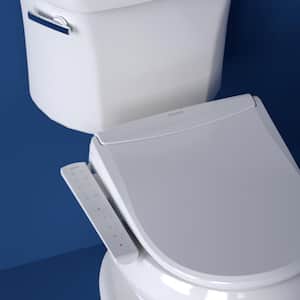 Swash Thinline T22 Luxury Electric Side Controlled Bidet Seat for Elongated Toilets in White
