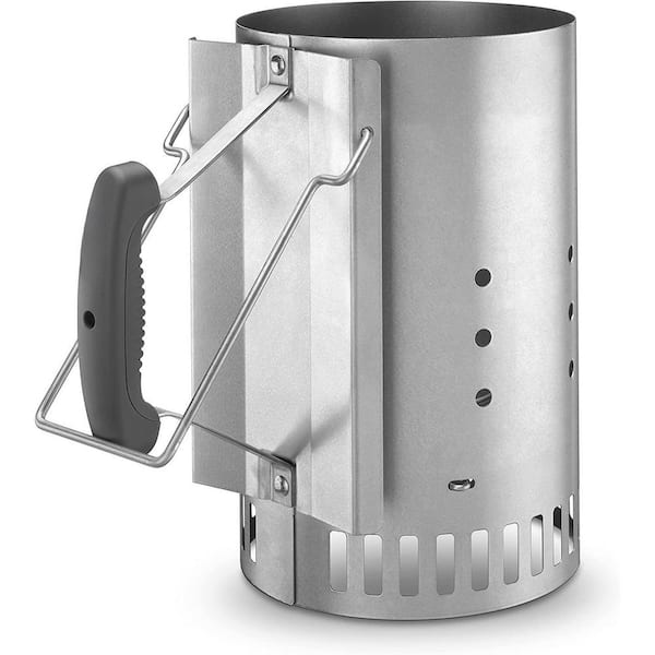 Rapidfire Chimney Starter, Standard, Silver