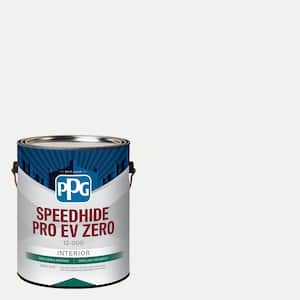 Speedhide Pro EV Zero 1 gal. PPG1001-1 Delicate White Semi-Gloss Interior Paint