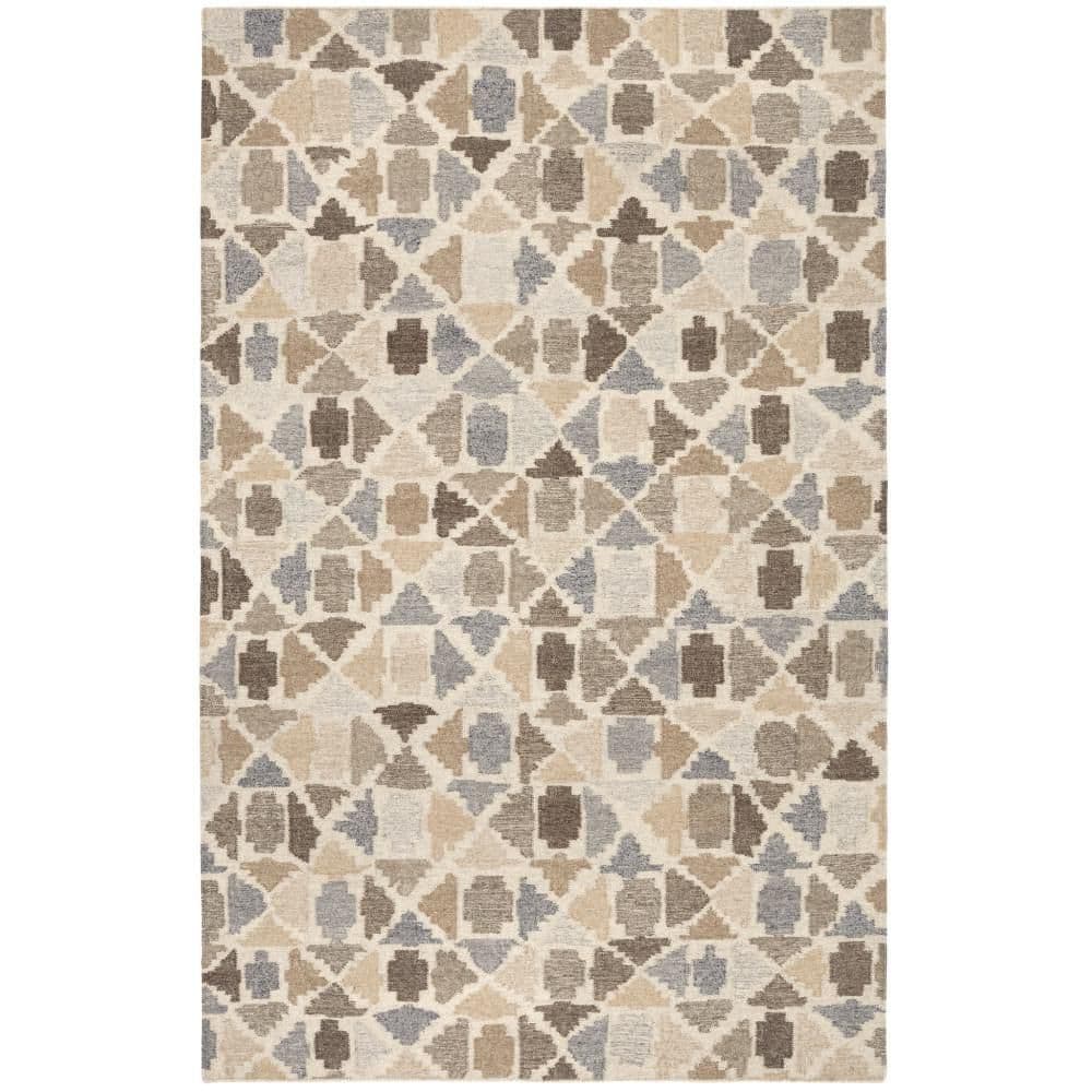 10 ft. x 14 ft. Natural Rufus Stone Kilim Handwoven Wool Indoor Area Rug price history on PriceWatchPro