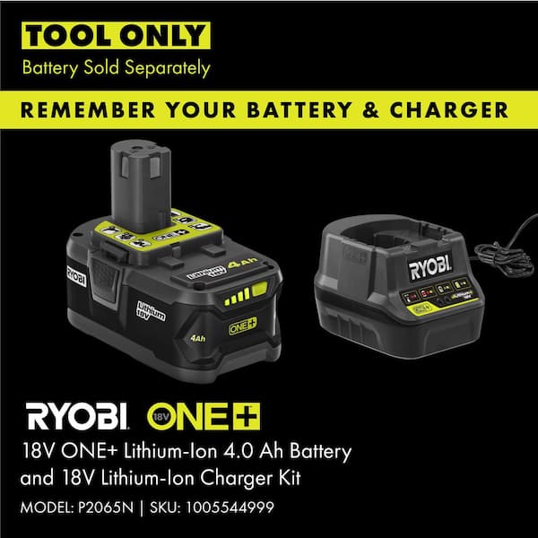 Ryobi 1 Gal 18-Volt Lithium-Ion Spreader Battery and Charger Not Included 