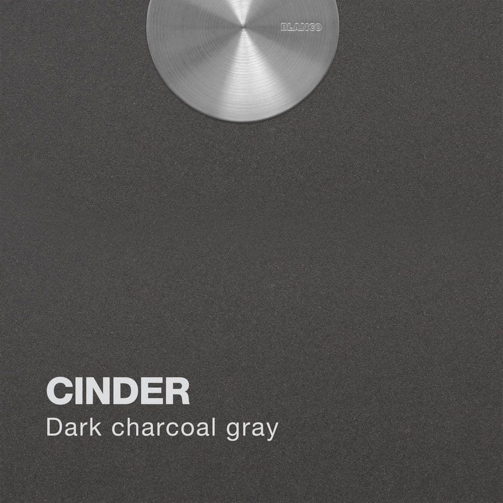 Cinder Granite Composite 30" Farmhouse Apron-Front Sink