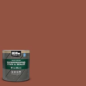 1 qt. #SC-130 California Rustic Solid Color Waterproofing Exterior Wood Stain and Sealer