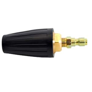 Rotating Nozzle and 5 Tips 1/4 Inch Conn V2O1 Turbo Nozzle for Pressure Washer 