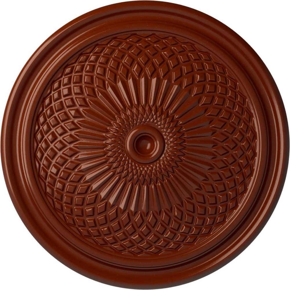 22 in. x 1-3/4 in. Trinity Urethane Ceiling Medallion (Fits Canopies upto 3 in.), Firebrick price history on PriceWatchPro