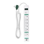 6 Outlet Surge Protector w/ 6 ft. Heavy Duty Cord
