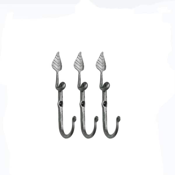 6-Pack Metal Leaf-Shaped Hanger Hooks Hanging for Plants