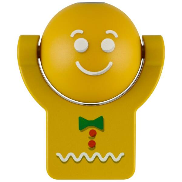 Projectables Gingerbread Man Automatic LED Night Light