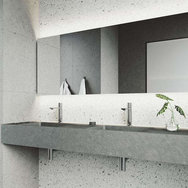 Halsey Single Handle Single-Hole Bathroom Faucet in Chrome