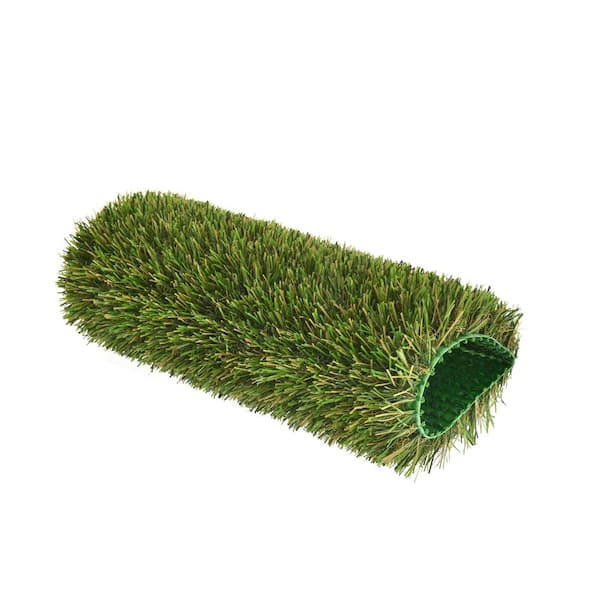 Sunshine 12 ft. W x Cut to Length Natural Look 35 oz. 1.18 in. PH with SuperFlow Green Backing Artificial Grass Turf