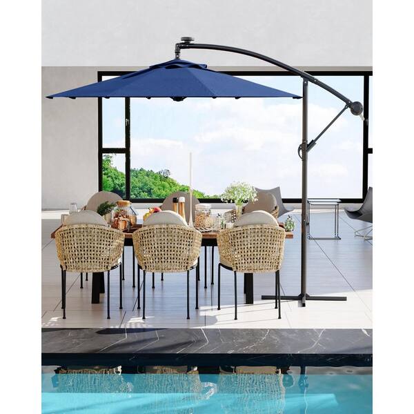 10 foot tall patio umbrella TheLAShop 10ft 8-Rib Patio Market Umbrella Replacement Canopy