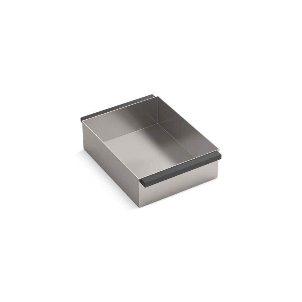 Synthos 1-Piece Paper Composite Stainless Steel Soaking Bin Sink Accessory Set price history on PriceWatchPro
