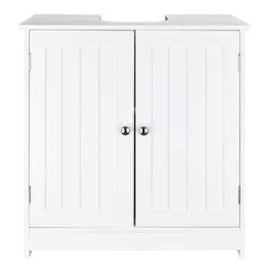 23.6 in. W x 11.4 in. D x 23.6 in. H Bath Vanity Cabinet without Top in White