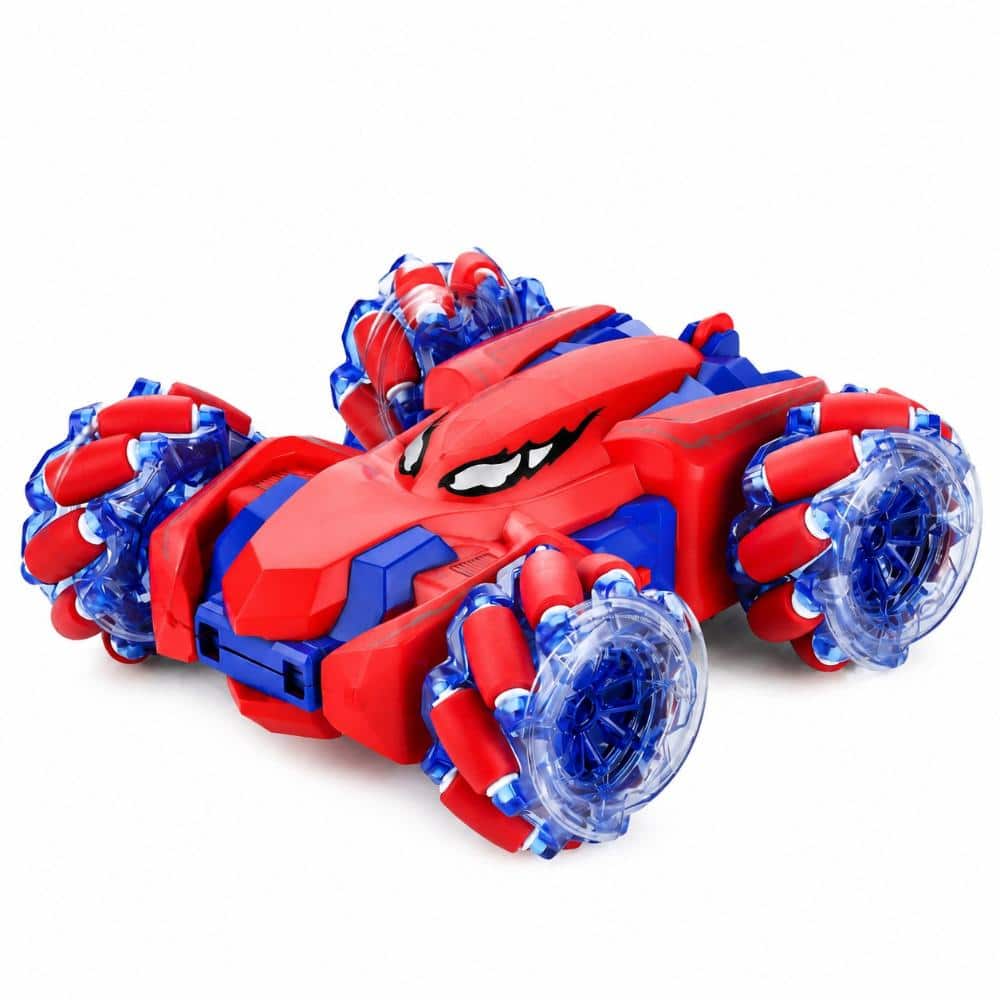 Double-Sided 4WD Spider RC Stunt Car 360-Degree Rotating with LED Headlights for Boys Ages 4-13, 5.5 x 2.4 x 6.1 in price history on PriceWatchPro
