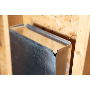 10 in. x 3-1/4 in. Rectangular Stack Duct Cap