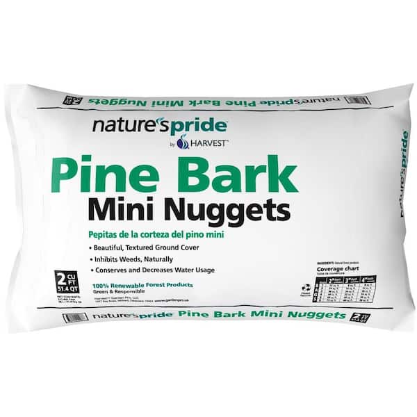 Garden Pro 2 cu. ft. Pine Bark Mini Nuggets