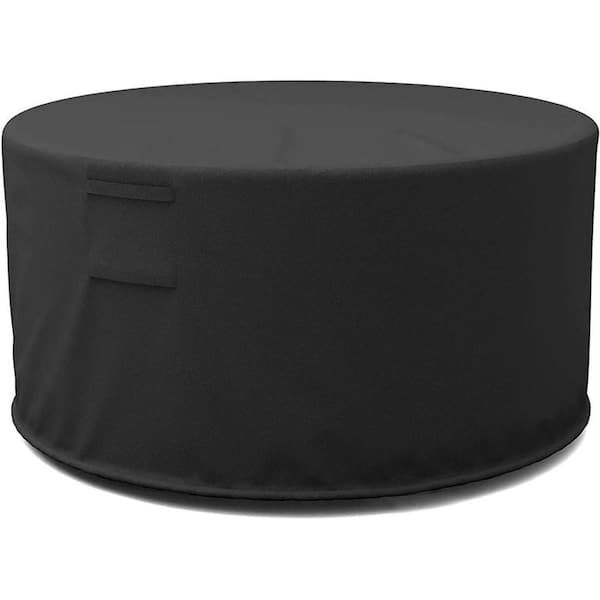 41 in Round Fire Pit Cover Waterproof Windproof Anti-UV Heavy Duty for Patio