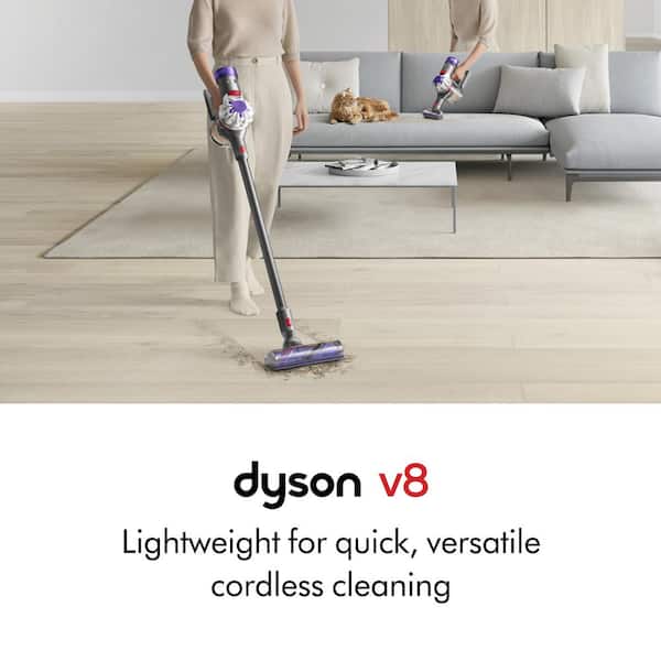 ダイソンV8 Dyson V8 Cordless Vacuum with 6 accessories Silver/Nickel