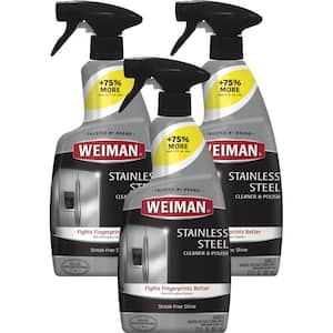 22 oz. Stainless Steel Cleaner and Polish Spray (3-Pack)