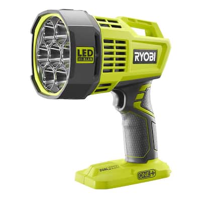 RYOBI ONE+ 18V Hybrid LED Spotlight (Tool Only) with 12V Automotive Cord ONE+ 18V Hybrid LED Spotlight (Tool Only) with 12V Automotive Cord