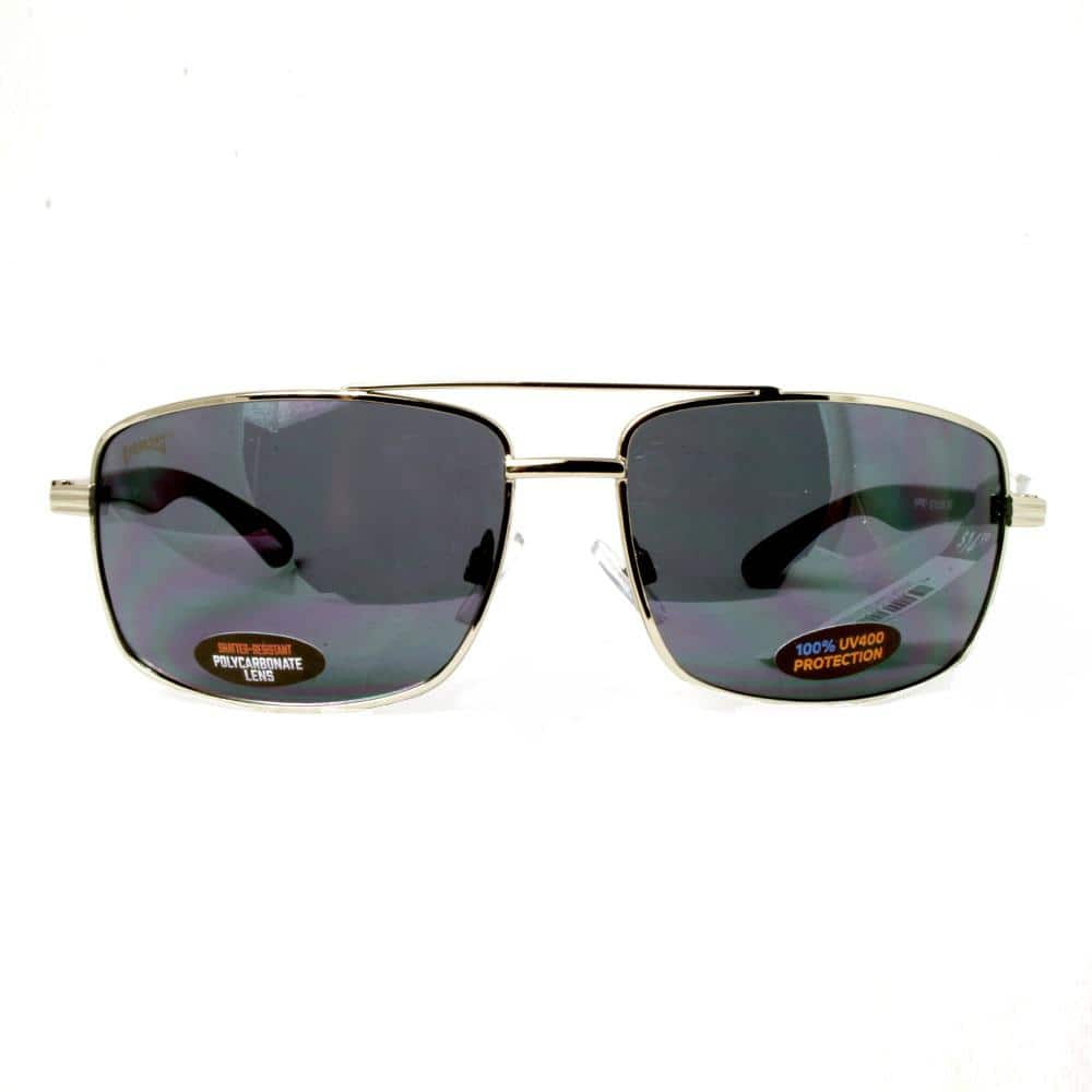Wholesale Pugs Sunglasses - Aviator with Colored Lenses