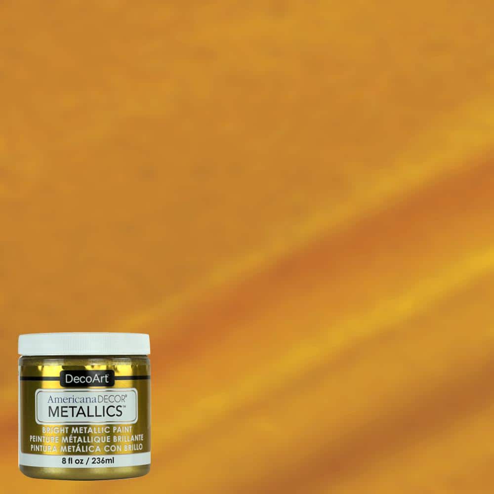 8 oz. Metallic Vintage Brass Paint