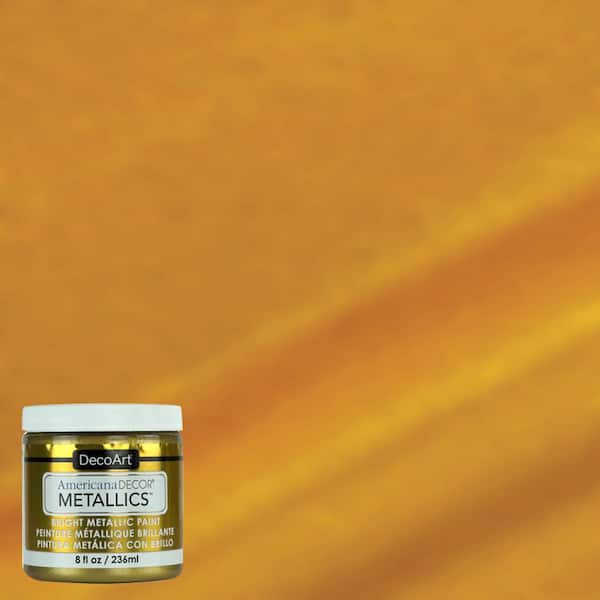 8 oz. Metallic Vintage Brass Paint
