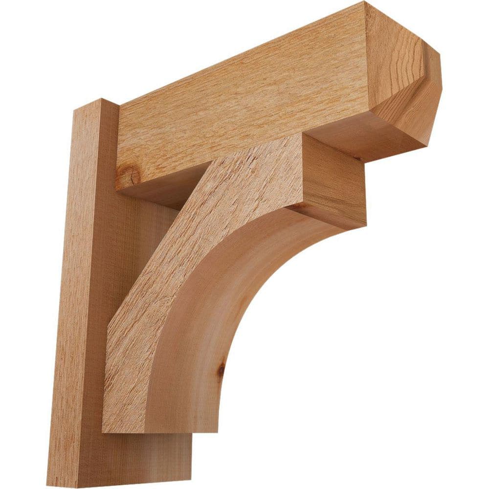 6 in. x 16 in. x 16 in. Western Red Cedar Westlake Craftsman Rough Sawn Outlooker price history on PriceWatchPro