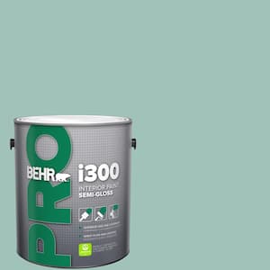 1 gal. #MQ6-36 Cascade Green Semi-Gloss Interior Paint