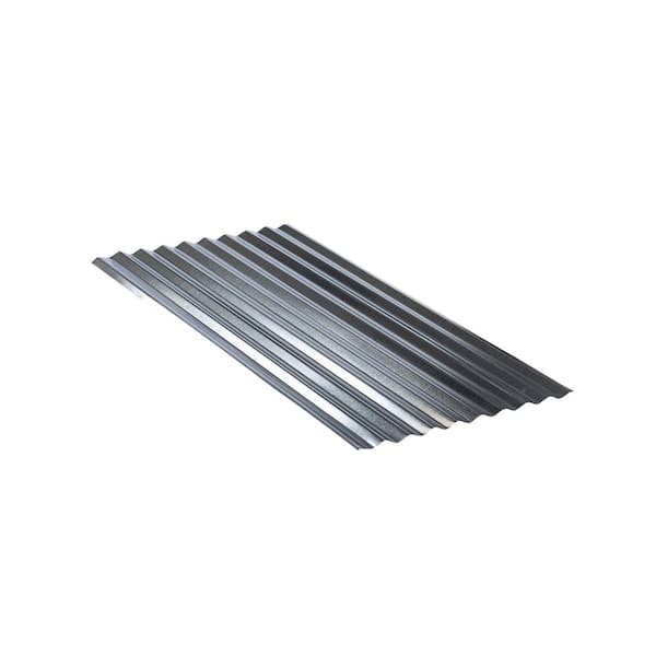 8 ft. Corrugated Galvanized Steel 31-Gauge Roof Panel