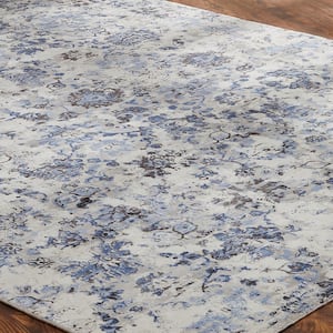 Blue Tones 5 ft. 6 in. x 8 ft. 6 in. Area Rug